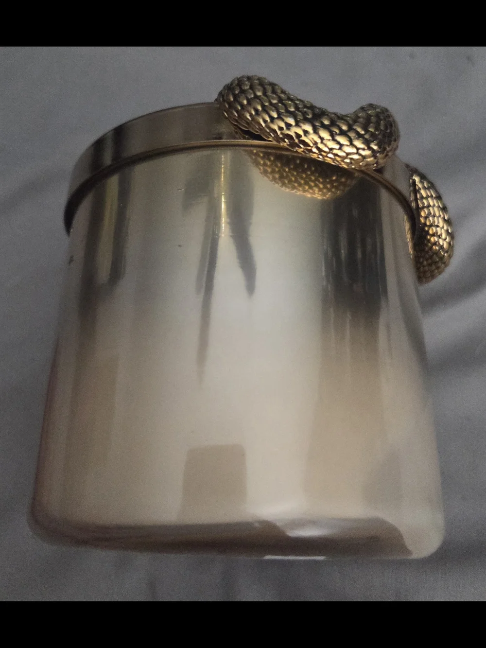 🔺️🆕️🔺️Bath & Body Works Wicked Vanilla Woods Candle - Gold & Black - Picture 6 of 7